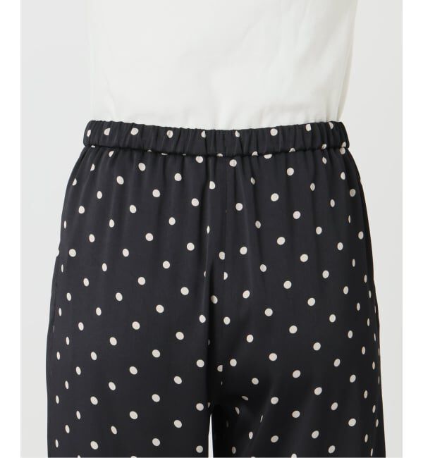 Spick and Span「《セットアップ可 / 追加》レースドッキングドットサテンパンツ」|その他|