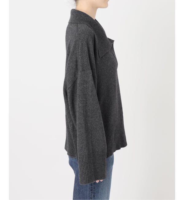 Spick and Span「ルーズウールポロシャツニット」|ニット・セーター|