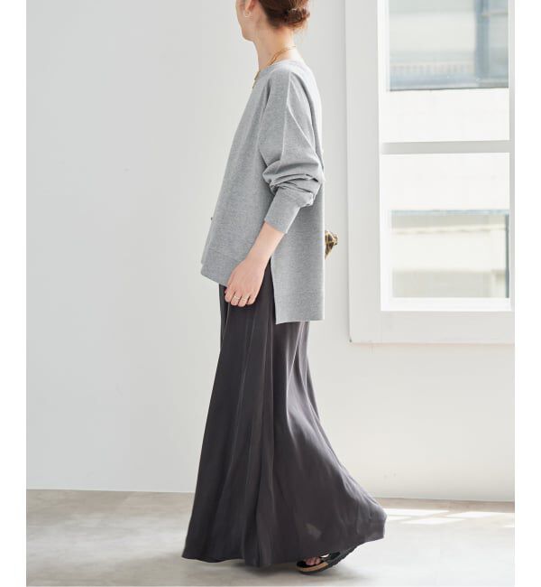 Spick and Span「ロングスリーブラグランスウェット」|Tシャツ・カットソー|