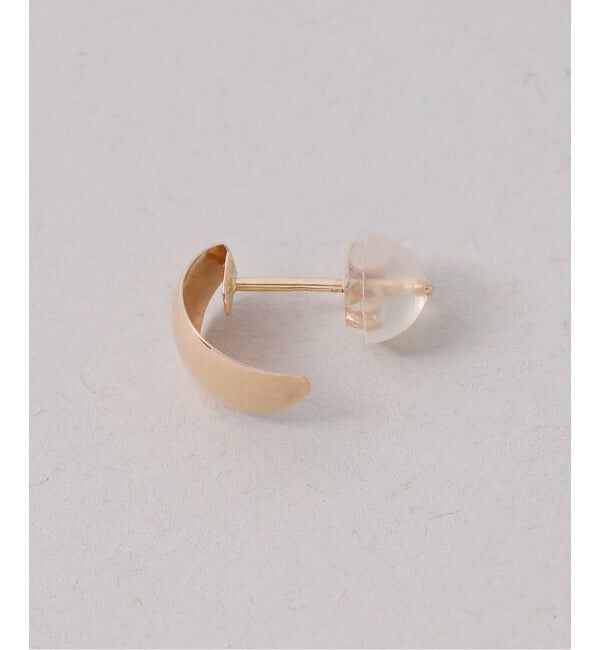 Lilas by Spick&Span「スモールムーンピアス K10（両耳）」|ピアス|