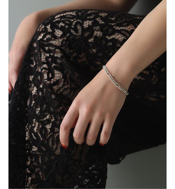 Spick and Span「《WEB限定》【SAMH by LILAS】ジャーマンフィガロチェーンブレスレット SV」|ブレスレット・バングル|