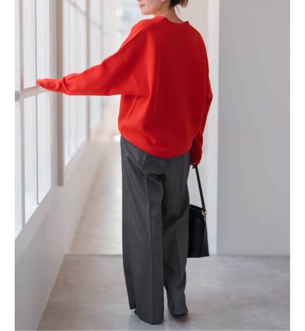 Spick and Span「《34サイズ登場 / 追加》P/Wイージースラックスパンツ」|スラックス|