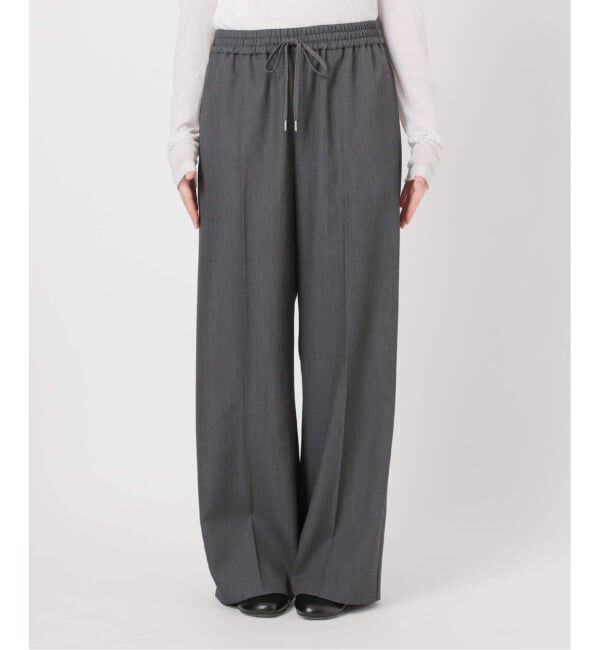 Spick and Span「《34サイズ登場 / 追加》P/Wイージースラックスパンツ」|スラックス|