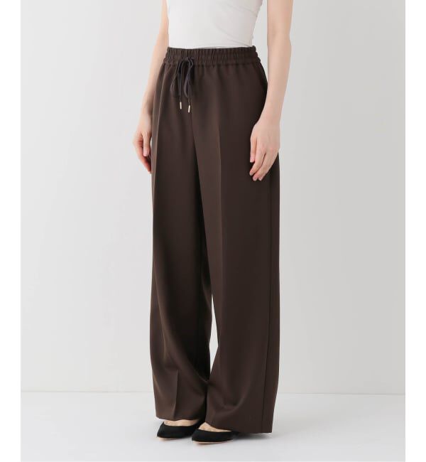 Spick and Span「《34サイズ登場 / 追加》P/Wイージースラックスパンツ」|スラックス|