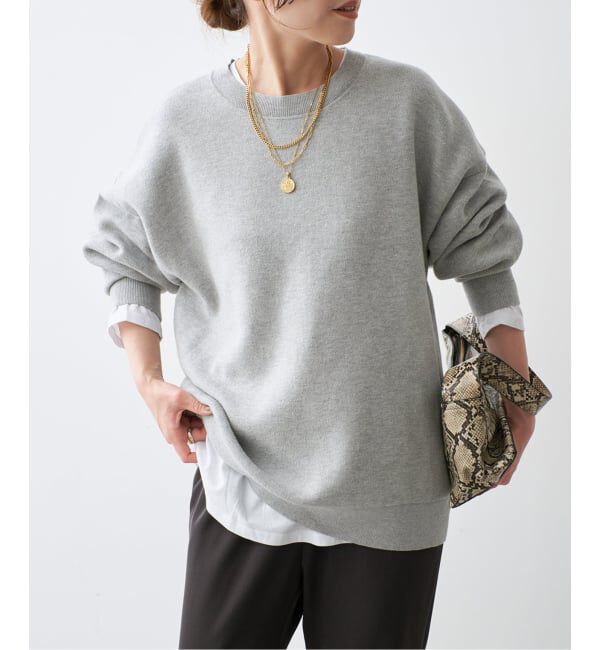 Spick and Span「《一部店舗+WEB限定 / 追加》2枚SET ルーズニット&カット」|ニット・セーター|