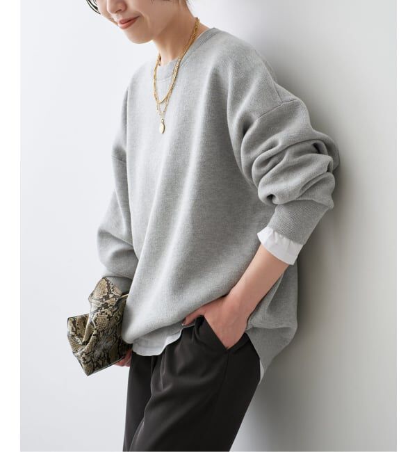 Spick and Span「《一部店舗+WEB限定 / 追加》2枚SET ルーズニット&カット」|ニット・セーター|