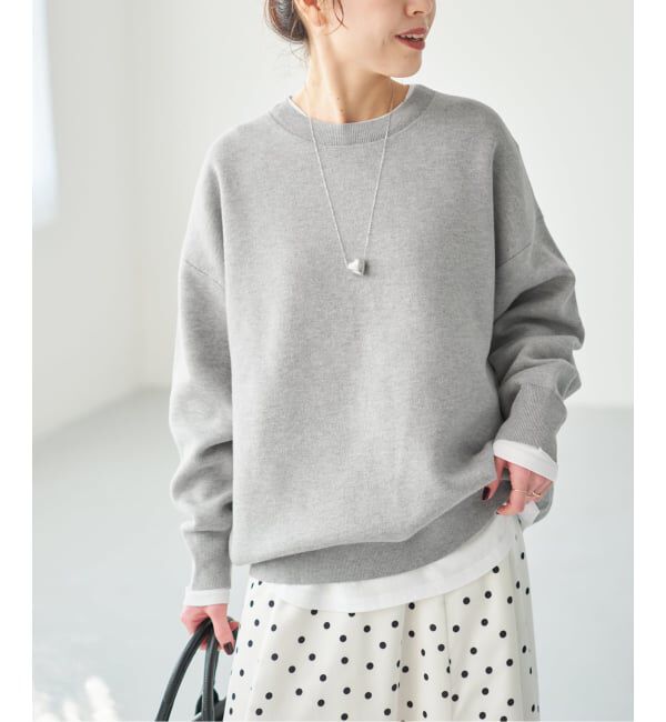 Spick and Span「《一部店舗+WEB限定 / 追加》2枚SET ルーズニット&カット」|ニット・セーター|