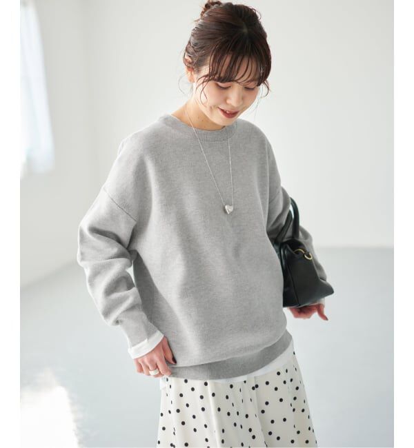 Spick and Span「《一部店舗+WEB限定 / 追加》2枚SET ルーズニット&カット」|ニット・セーター|