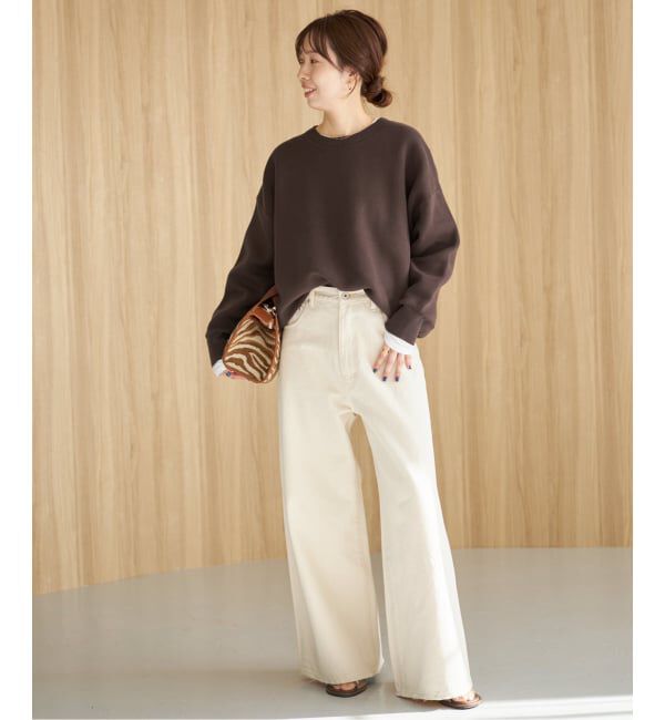 Spick and Span「《一部店舗+WEB限定 / 追加》2枚SET ルーズニット&カット」|ニット・セーター|