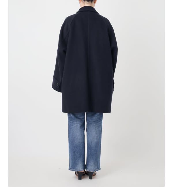 Spick and Span「《予約》160Sビーバーハーフコート」|ステンカラーコート|