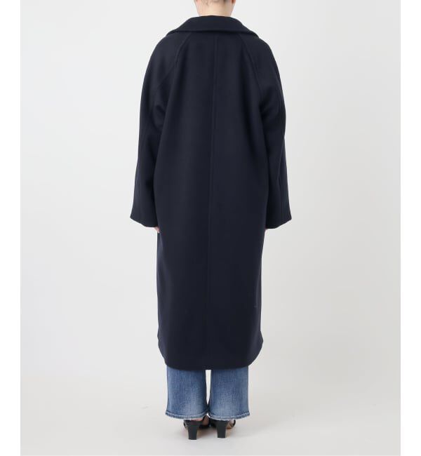 Spick and Span「《予約》S160ダブルブレスト2wayコート」|ステンカラーコート|