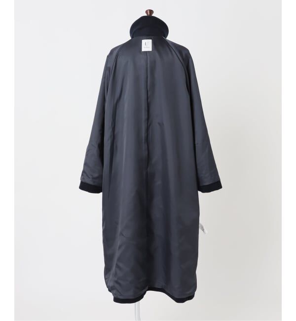 U by SPICK&SPAN「《予約》マオカラーロングコート」|ステンカラーコート|