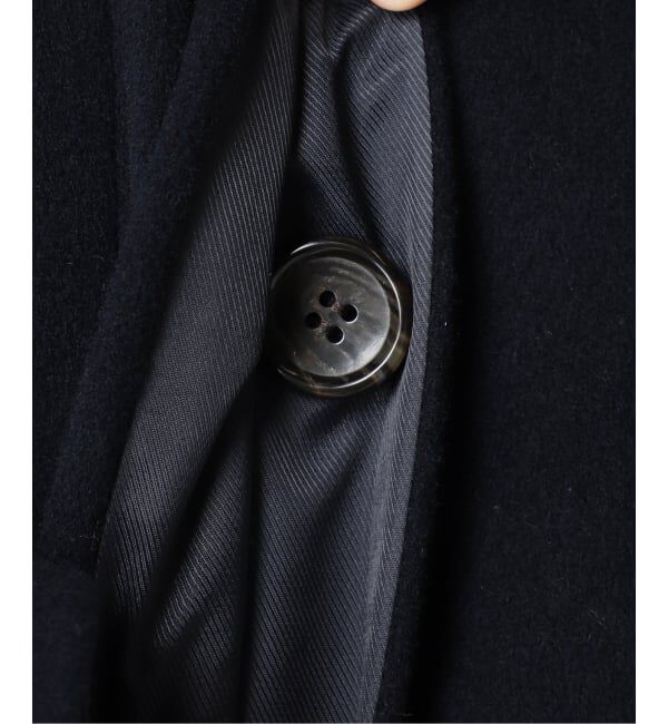 U by SPICK&SPAN「《予約》マオカラーロングコート」|ステンカラーコート|