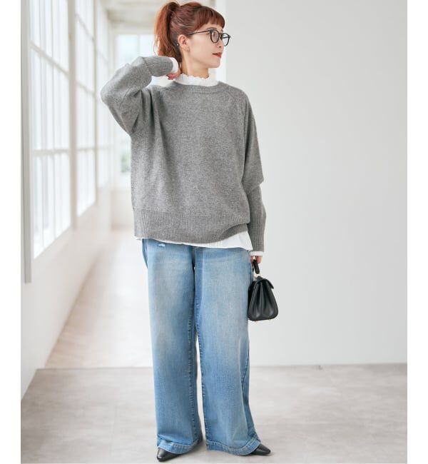 Spick and Span「《WEB限定 / 追加予約》レースフリルブラウス」|シャツ・ブラウス|