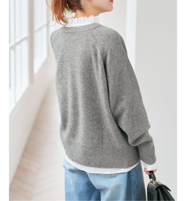 Spick and Span「《WEB限定 / 追加予約》レースフリルブラウス」|シャツ・ブラウス|