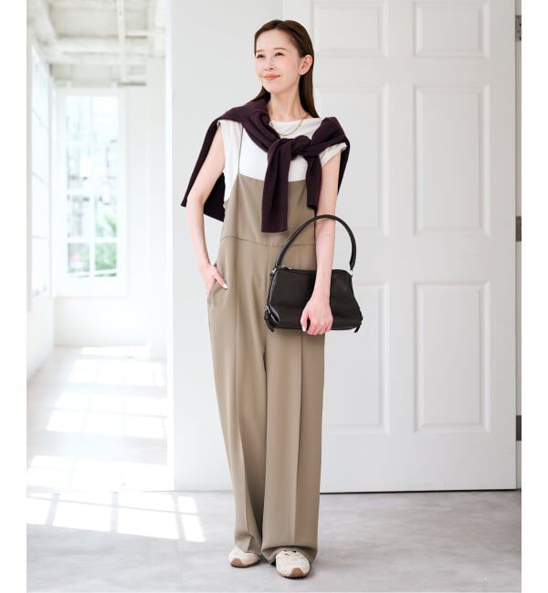 U by SPICK&SPAN「《WEB限定 / 追加2 / 2枚セット》WPL トラウザーサロペット」|オールインワン|