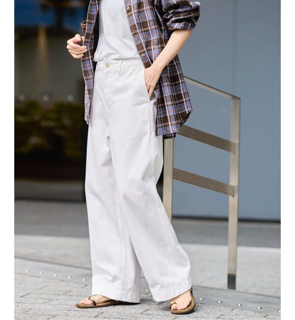 FRAMeWORK「≪一部カラーWEB限定 / 追加≫OVER SIZED CHINO パンツ」|チノ|
