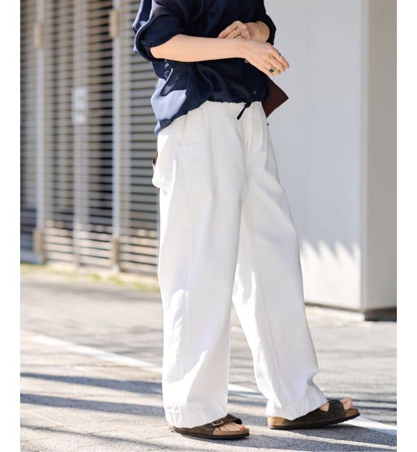FRAMeWORK「≪一部カラーWEB限定 / 追加≫OVER SIZED CHINO パンツ」|チノ|