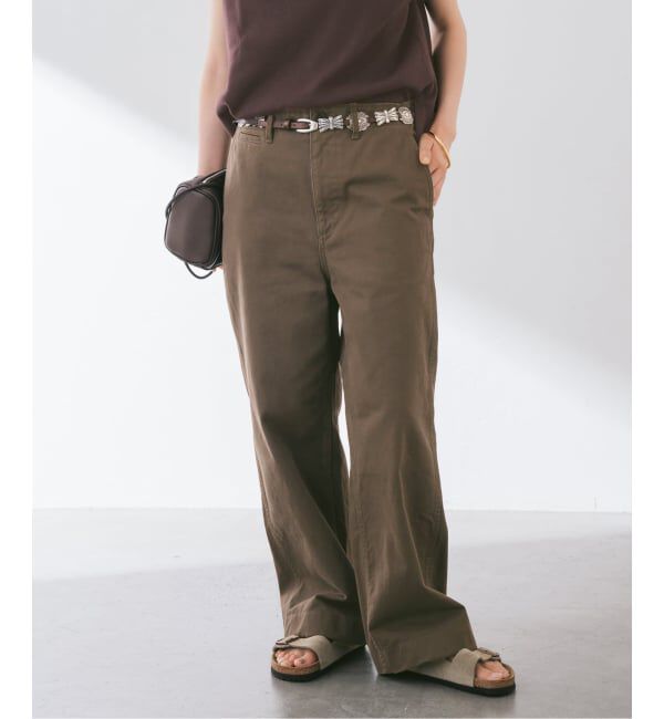 FRAMeWORK「≪一部カラーWEB限定 / 追加≫OVER SIZED CHINO パンツ」|チノ|