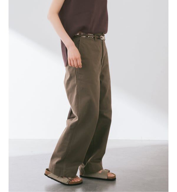 FRAMeWORK「≪一部カラーWEB限定 / 追加≫OVER SIZED CHINO パンツ」|チノ|