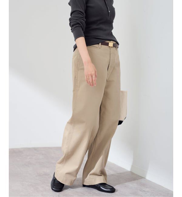 FRAMeWORK「≪一部カラーWEB限定 / 追加≫OVER SIZED CHINO パンツ」|チノ|