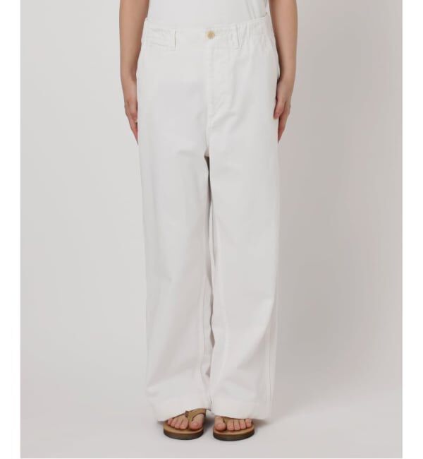 FRAMeWORK「≪一部カラーWEB限定 / 追加≫OVER SIZED CHINO パンツ」|チノ|