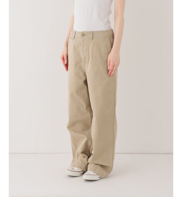 FRAMeWORK「≪一部カラーWEB限定 / 追加≫OVER SIZED CHINO パンツ」|チノ|