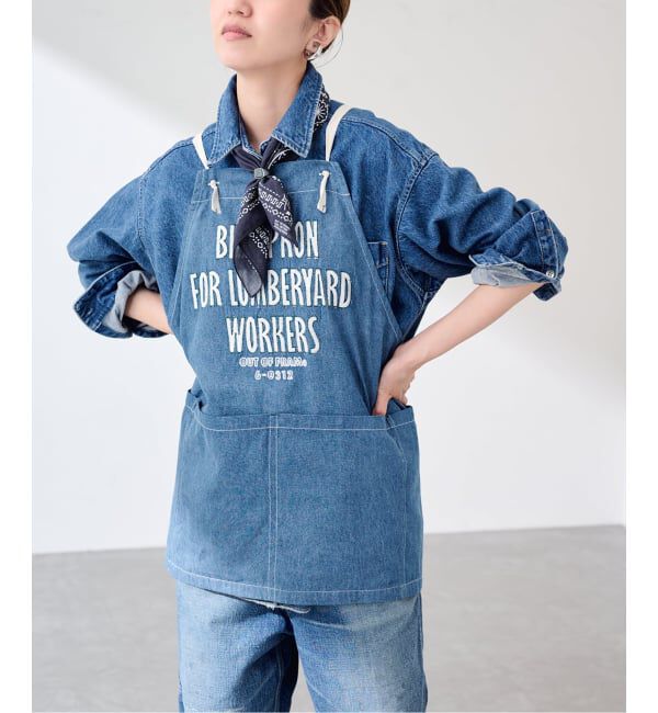 FRAMeWORK「OUT OF FRAMe DENIMエプロン+バンダナ」|その他|