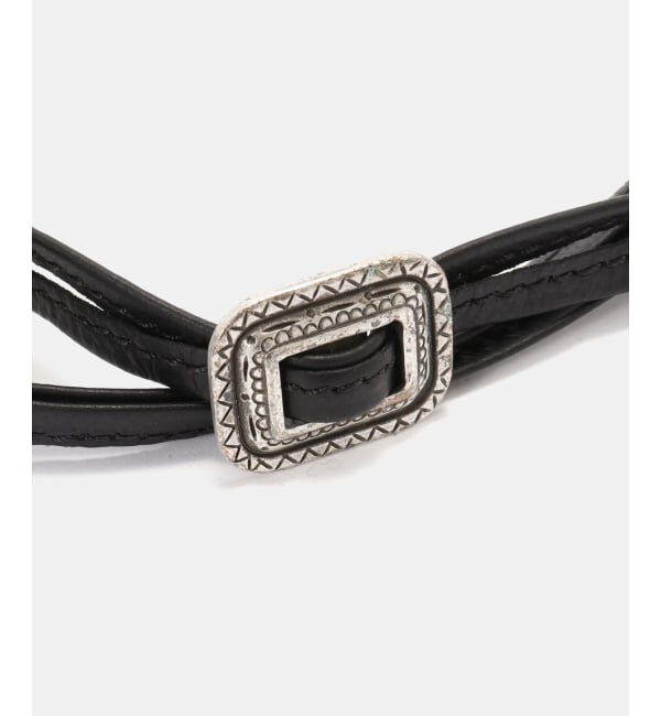 FRAMeWORK「≪追加予約≫PUNTOVITA / プントヴィータ SQUARE CONCHO BELT」|ベルト|