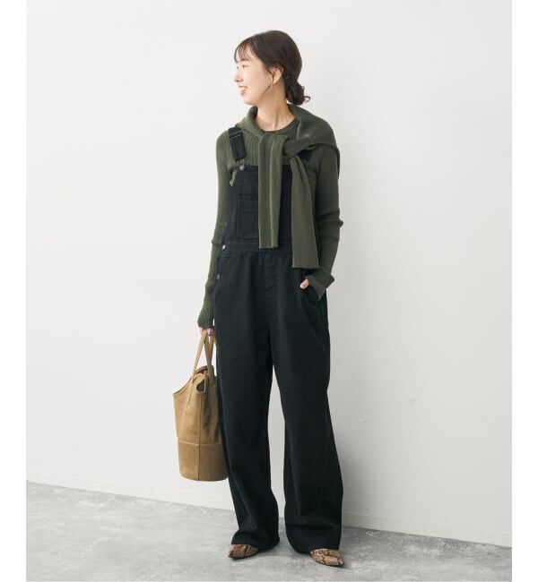 Spick and Span「《40周年》S.SHIORI*S バレルレッグサロペット」|オールインワン|