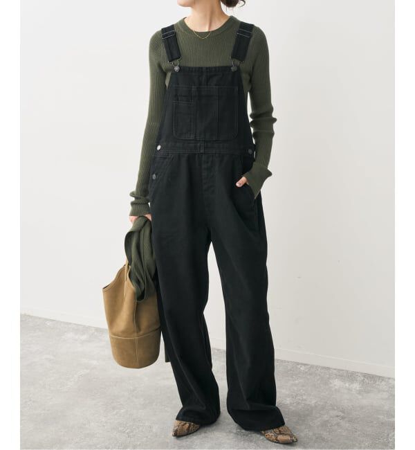 Spick and Span「《40周年》S.SHIORI*S バレルレッグサロペット」|オールインワン|