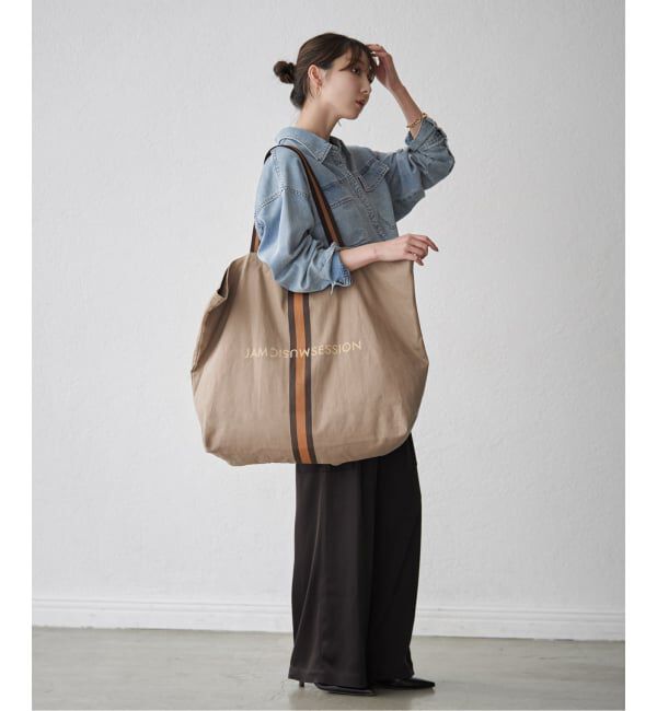 NOBLE「《岡山＋WEB限定》N.Jam/エヌジャムトートLarge」|トートバッグ|