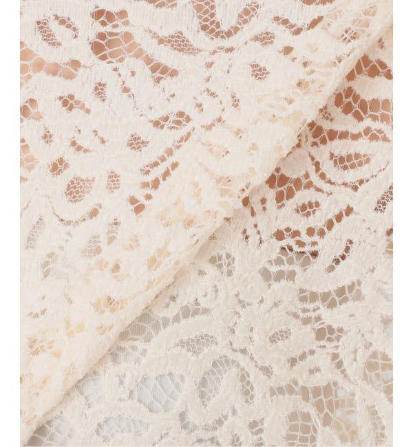 Spick and Span「《セットアップ可》brushed lace ブラウス」|シャツ・ブラウス|