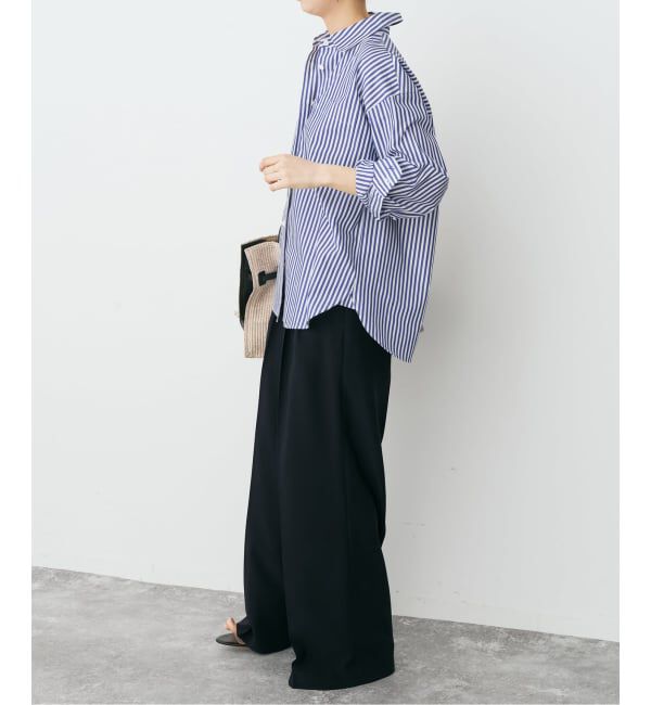 Spick and Span「《追加4》50コットンコンパクトシャツ」|シャツ・ブラウス|