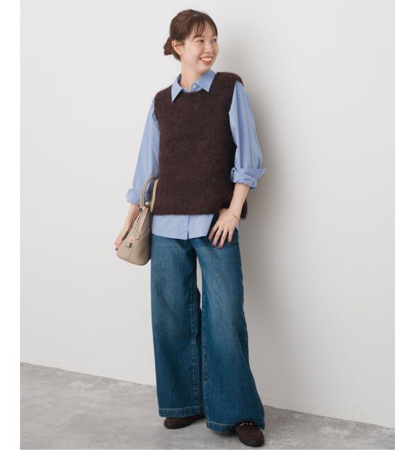Spick and Span「《追加4》50コットンコンパクトシャツ」|シャツ・ブラウス|