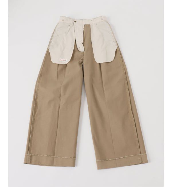 Spick and Span「《予約》2タックチノルーズパンツ」|チノ|