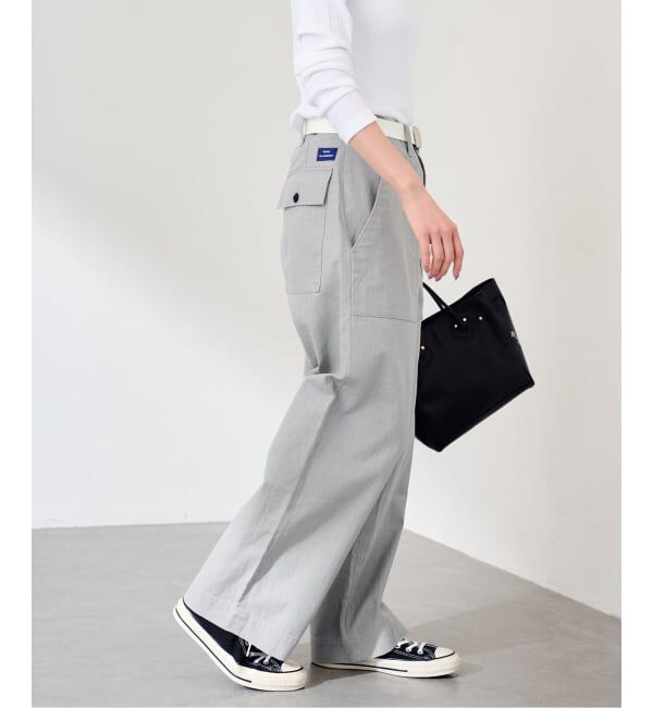 FRAMeWORK「≪予約≫YARMO/ヤーモ  THE UNIFORM 別注ベルト付きワークパンツ」|スラックス|