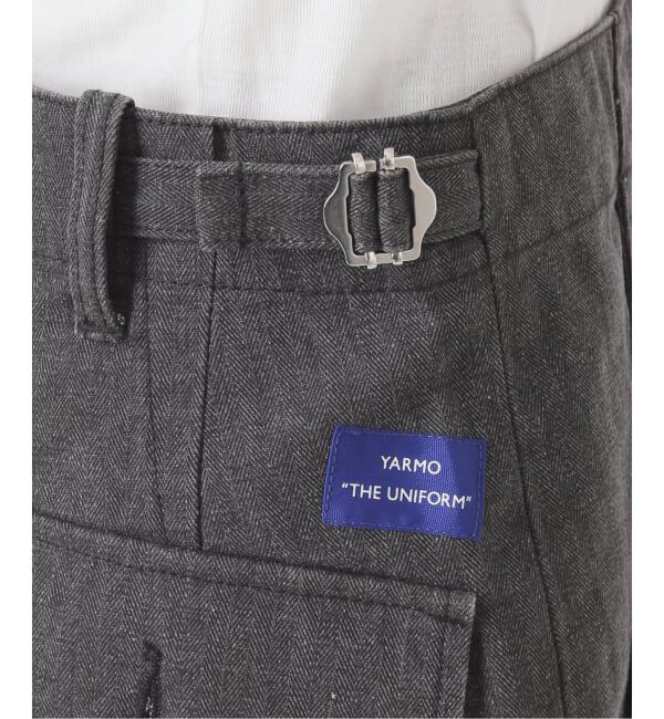 FRAMeWORK「≪予約≫YARMO/ヤーモ  THE UNIFORM 別注ベルト付きワークパンツ」|スラックス|
