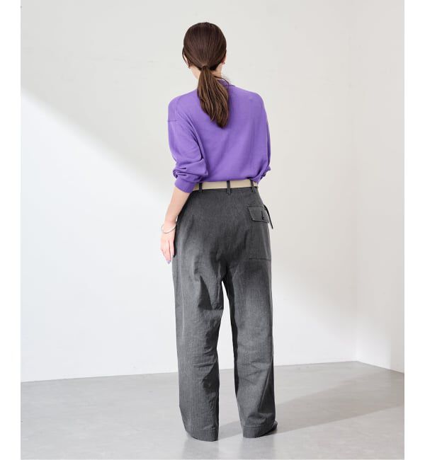 FRAMeWORK「≪予約≫YARMO/ヤーモ  THE UNIFORM 別注ベルト付きワークパンツ」|スラックス|