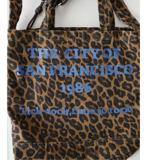 Spick and Span「《WEB限定 / 追加4予約》別注 CONTROL FREAK WASHED LOGOトート ミニポーチ付き」|トートバッグ|