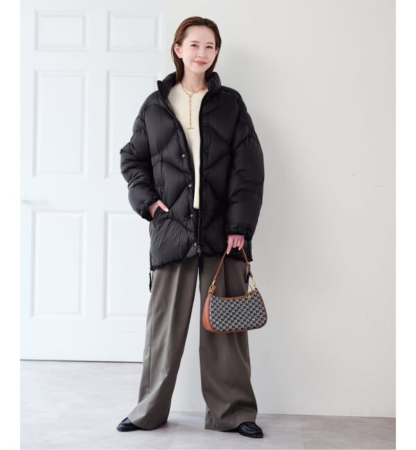 U by SPICK&SPAN「《予約》TAION / タイオン MILITARY HIGH-NECK VOLUME DOWN JKT」|ダウン|