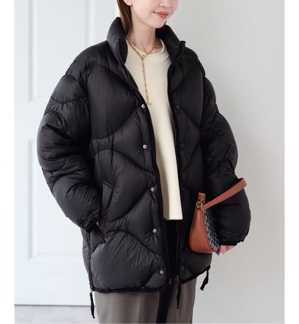 U by SPICK&SPAN「《予約》TAION / タイオン MILITARY HIGH-NECK VOLUME DOWN JKT」|ダウン|