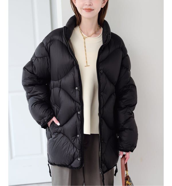 U by SPICK&SPAN「《予約》TAION / タイオン MILITARY HIGH-NECK VOLUME DOWN JKT」|ダウン|