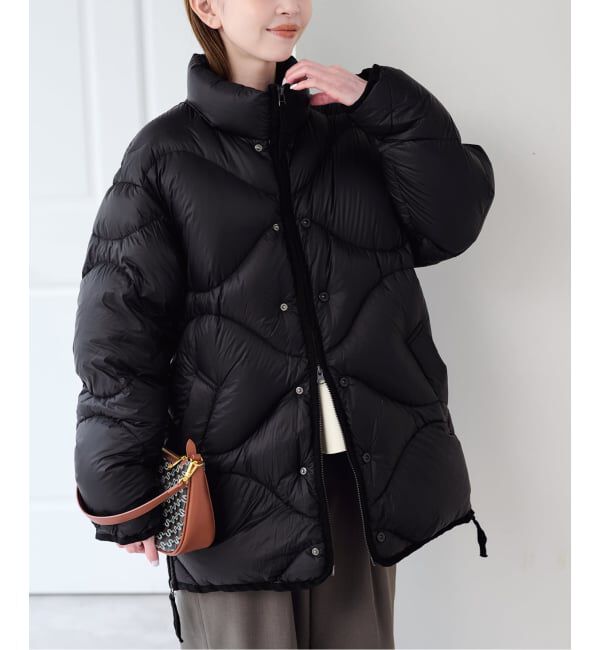 U by SPICK&SPAN「《予約》TAION / タイオン MILITARY HIGH-NECK VOLUME DOWN JKT」|ダウン|
