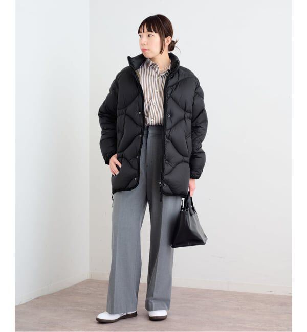 U by SPICK&SPAN「《予約》TAION / タイオン MILITARY HIGH-NECK VOLUME DOWN JKT」|ダウン|