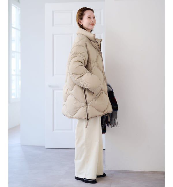 U by SPICK&SPAN「《予約》TAION / タイオン MILITARY HIGH-NECK VOLUME DOWN JKT」|ダウン|