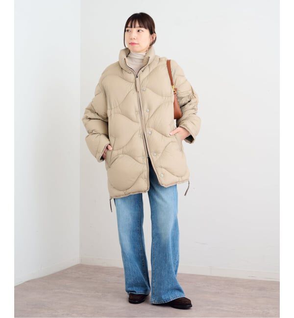 U by SPICK&SPAN「《予約》TAION / タイオン MILITARY HIGH-NECK VOLUME DOWN JKT」|ダウン|