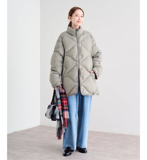U by SPICK&SPAN「《予約》TAION / タイオン MILITARY HIGH-NECK VOLUME DOWN JKT」|ダウン|