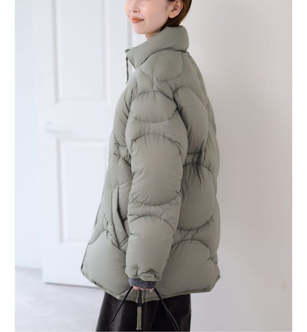 U by SPICK&SPAN「《予約》TAION / タイオン MILITARY HIGH-NECK VOLUME DOWN JKT」|ダウン|