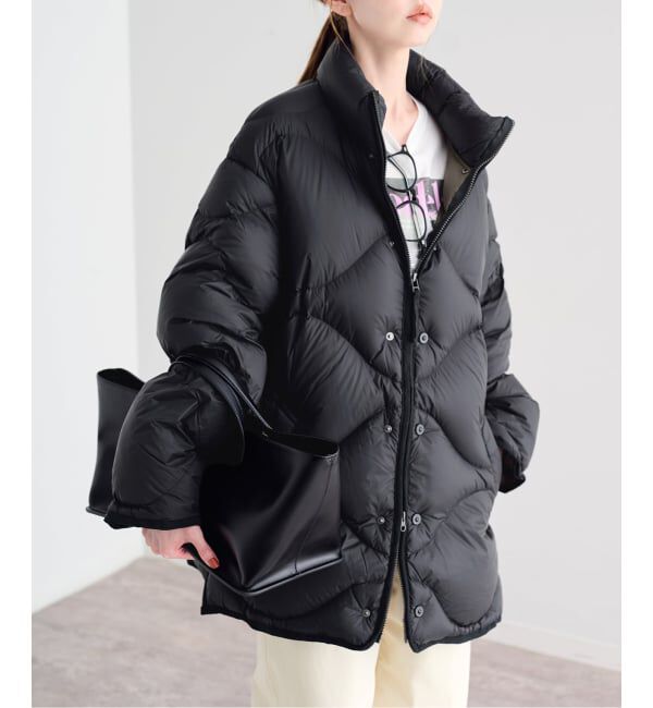 U by SPICK&SPAN「《予約》TAION / タイオン MILITARY HIGH-NECK VOLUME DOWN JKT」|ダウン|